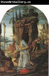 Jacopo di Arcangelo called jacopo del sellajo st Jerome in he Desert (mk05)